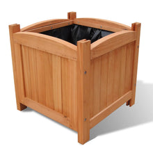Plantenbakken Verhoogd 30X30X30 Cm Hout Bruin