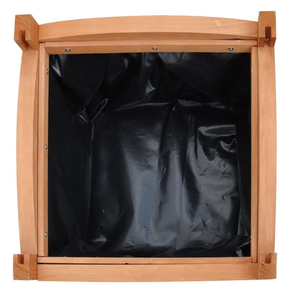 Plantenbakken Verhoogd 30X30X30 Cm Hout Bruin