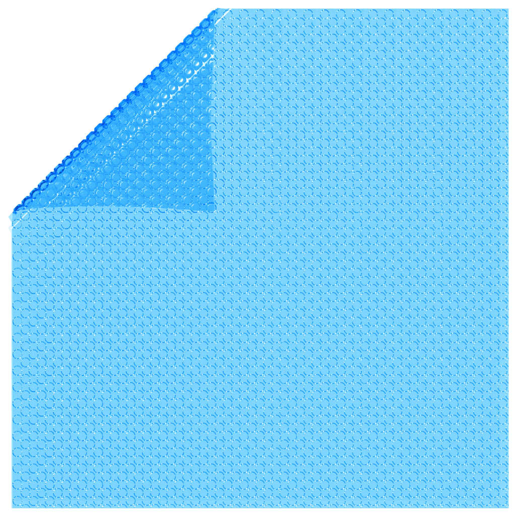 Zwembadzeil rechthoekig 260 x 160 cm PE blauw 260 x 160 cm Blauw