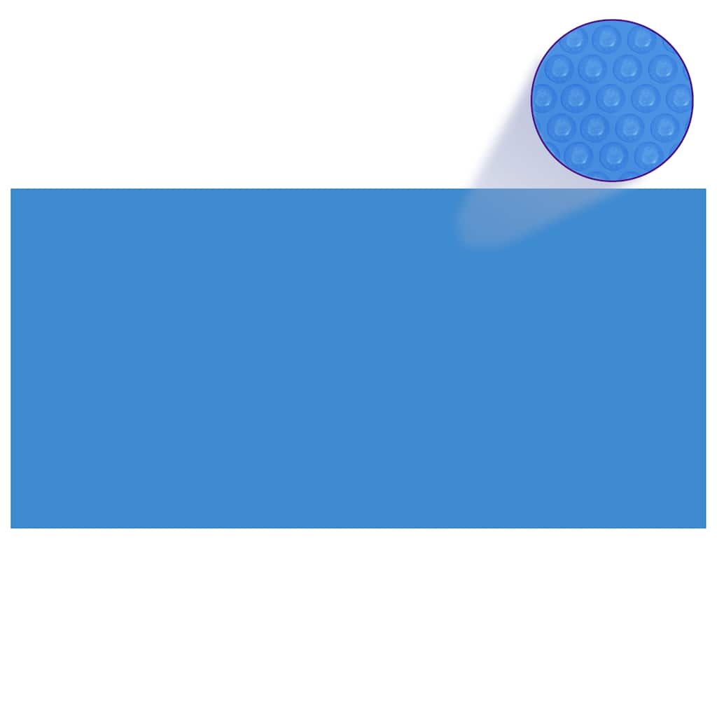 Zwembadzeil Rechthoekig Pe 450 x 220 cm Blauw