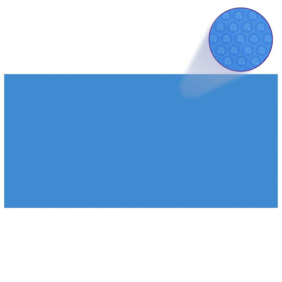 Zwembadzeil Rechthoekig Pe 450 x 220 cm Blauw