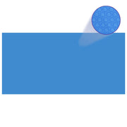 Zwembadzeil 549x274 cm rechthoekig blauw