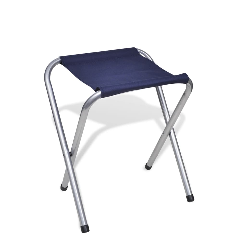 Campingtafel In Hoogte Verstelbaar Met 6 Krukken Wit 180 x 60 cm Tafelset