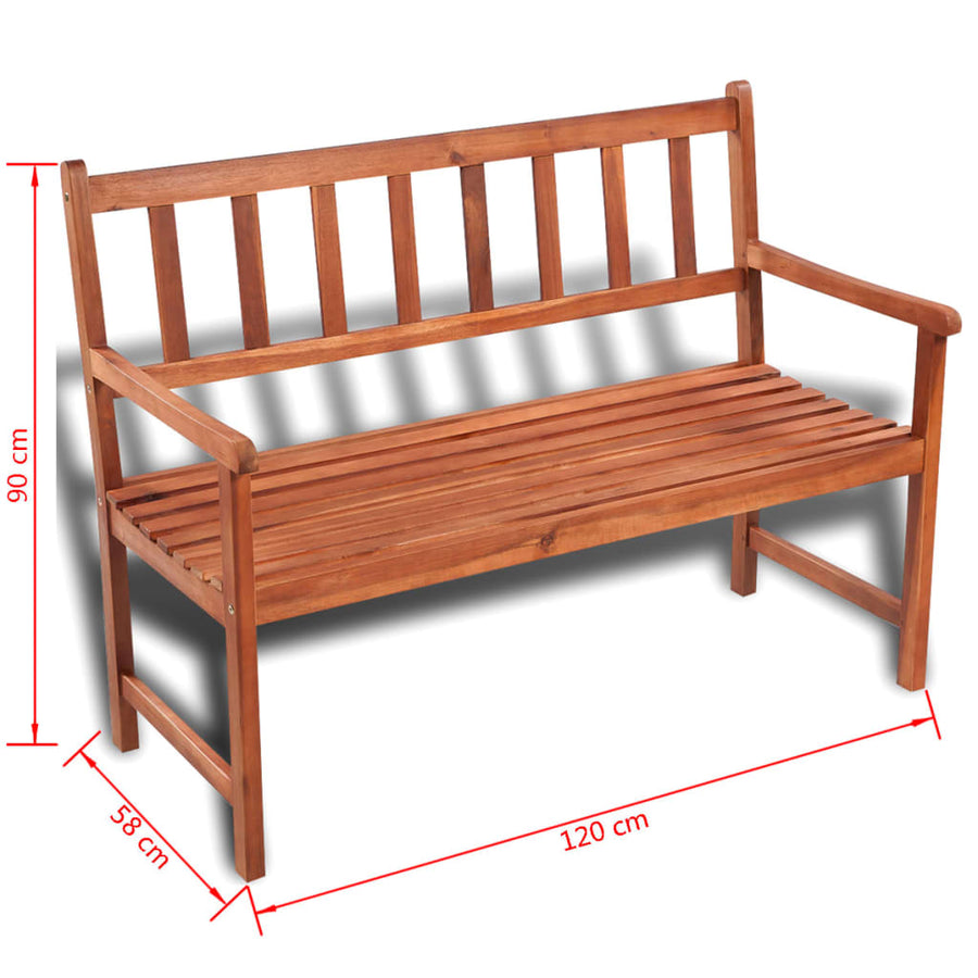 Tuinbank 120 Cm Massief Acaciahout