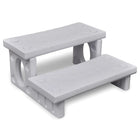 Spatrap wit 70x65x34 cm kunststof