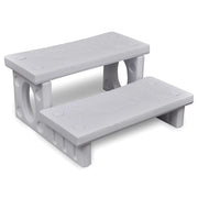 Spatrap wit 70x65x34 cm kunststof