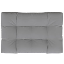 Palletkussen 120 x 80 x 12 cm stof grijs