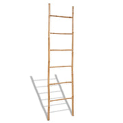 Handdoekenladder bamboe 6 sporten 50x190 cm