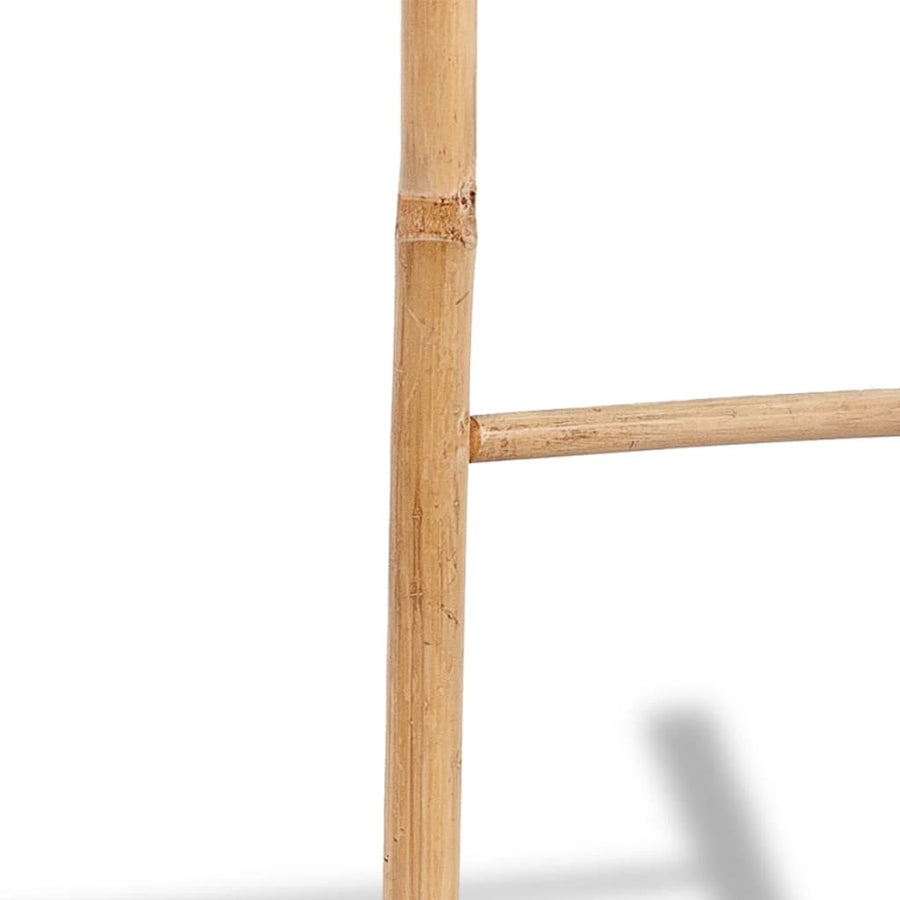 Handdoekenladder Met 6 Sporten Bamboe 190 cm
