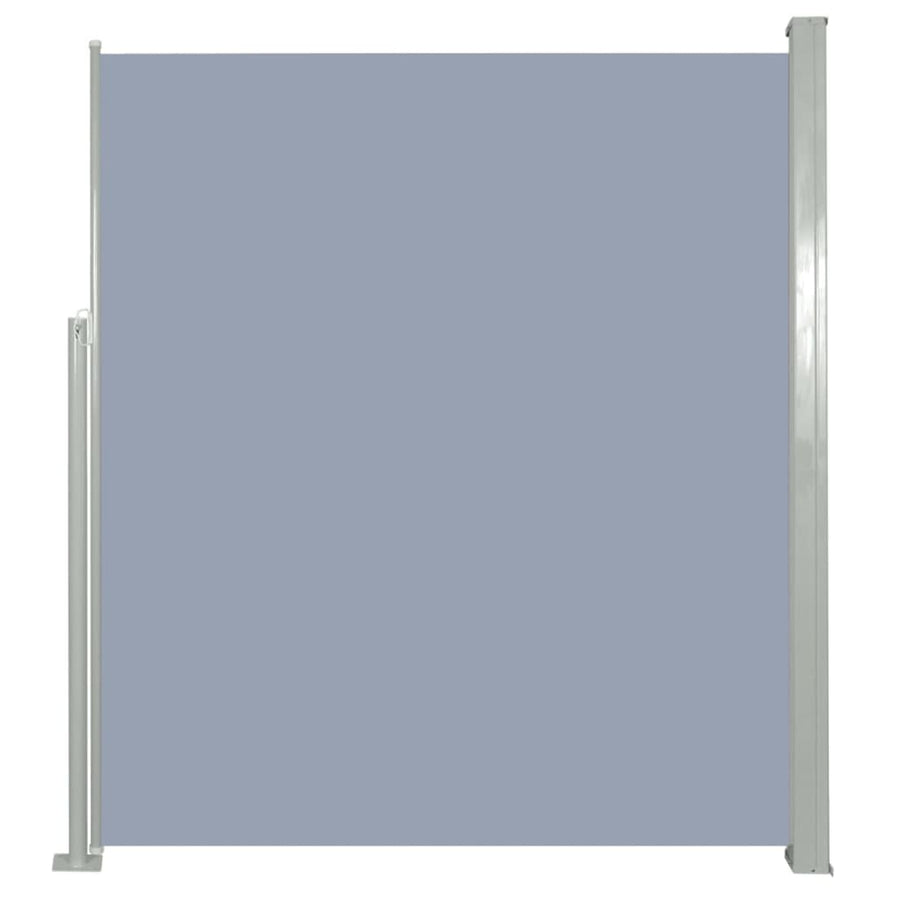 Tuinscherm Uittrekbaar 160 x 300 cm Grijs