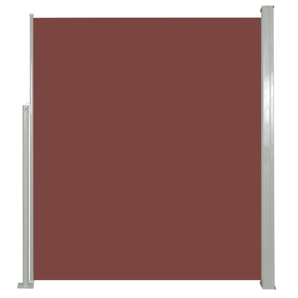 Tuinscherm Uittrekbaar 160 x 300 cm Bruin