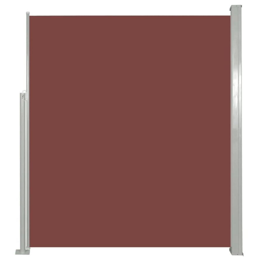 Tuinscherm Uittrekbaar 160 x 300 cm Bruin