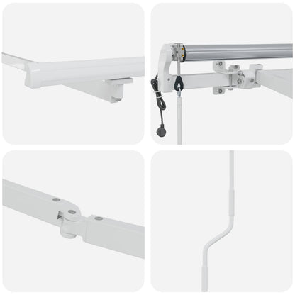 Luifel Frame 4x3 m Automatische Terugrol Aluminium