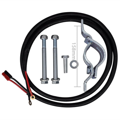 Elektrotrekker Gemotoriseerd 12 V 350 W Aluminium