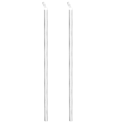 Gaashek Met Palen Gegalvaniseerd Staal 15 x 1 m Zilver