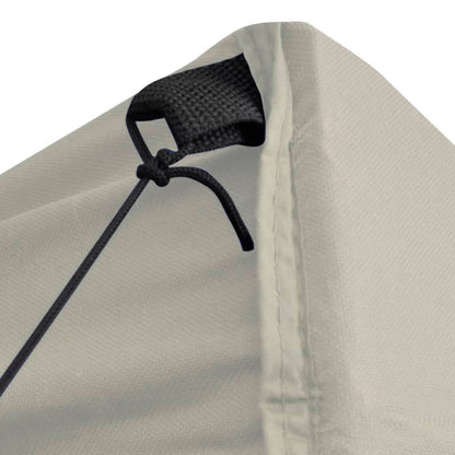 Vouwtent Met 4 Zijwanden 3X3 M Crème
