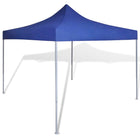 Partytent 3x3 m blauw waterdicht