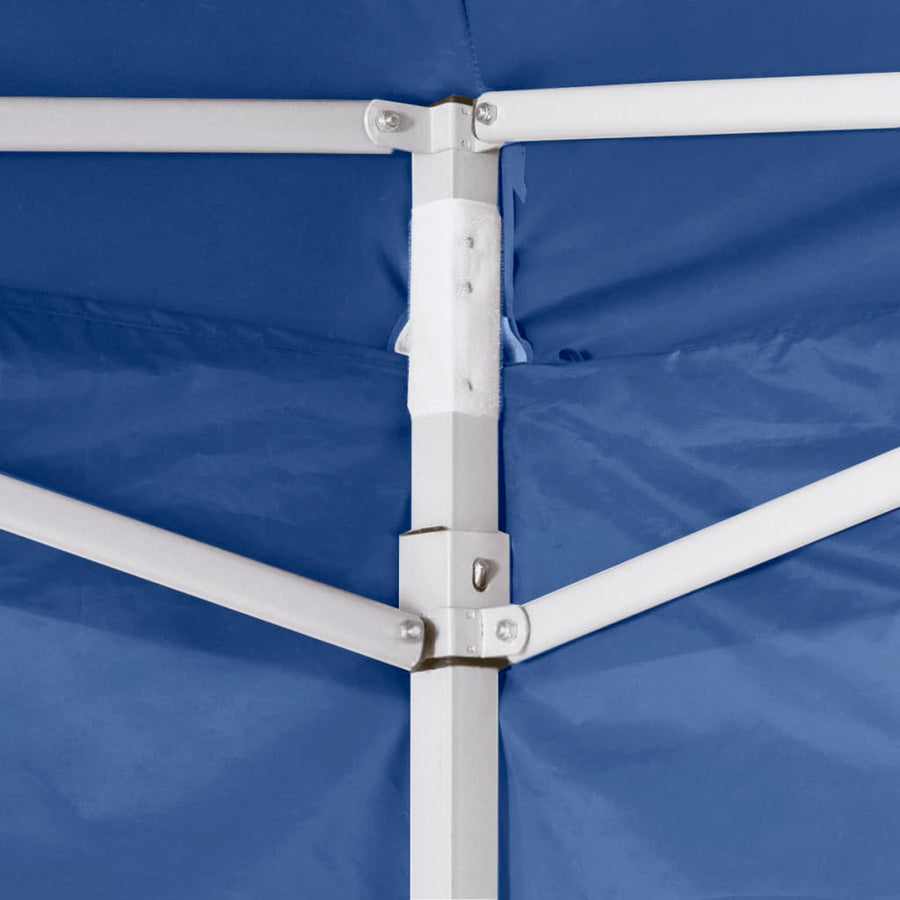 Vouwtent Met 4 Zijwanden 3X3 M Blauw