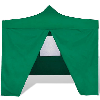 Vouwtent Met 4 Zijwanden 3X3 M Groen