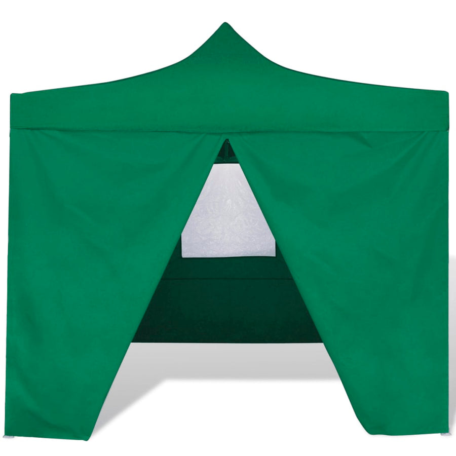 Vouwtent Met 4 Zijwanden 3X3 M Groen