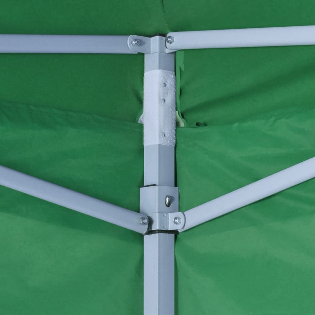 Vouwtent Met 4 Zijwanden 3X3 M Groen