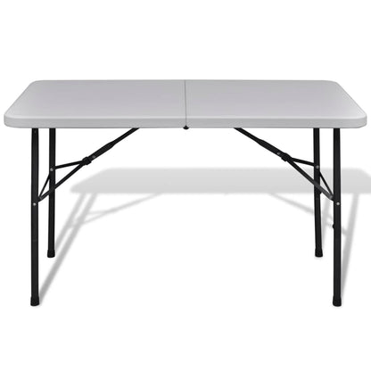 Klaptafel Voor Buiten 122 Cm Hdpe Wit