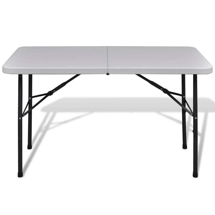 Klaptafel Voor Buiten 122 Cm Hdpe Wit