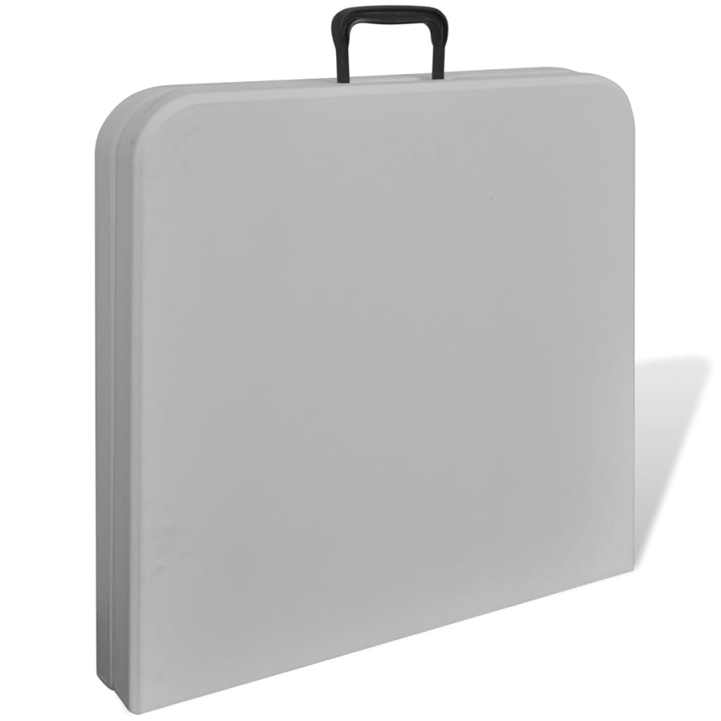 Klaptafel Voor Buiten 122 Cm Hdpe Wit