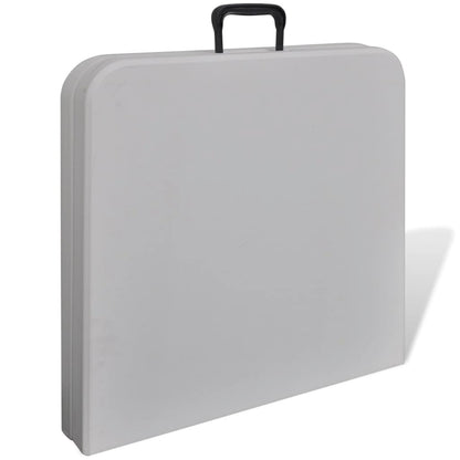 Klaptafel Voor Buiten 122 Cm Hdpe Wit