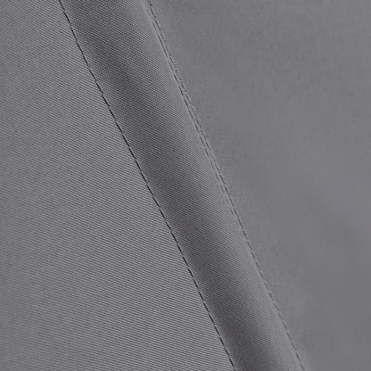 Balkonscherm inklapbaar 210x210 cm grijs