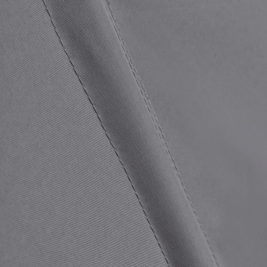 Balkonscherm inklapbaar 210x210 cm grijs