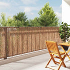 Screen 400x100 cm brushwood