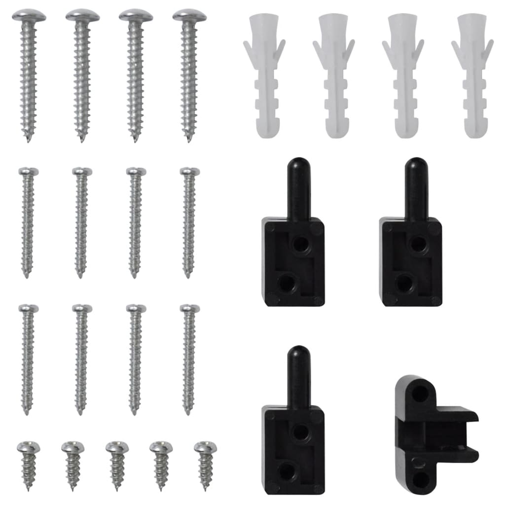 Hordeur Met Scharnieren 100 x 215 cm Bruin