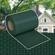 Tuinscherm 70x19 cm PVC matgroen