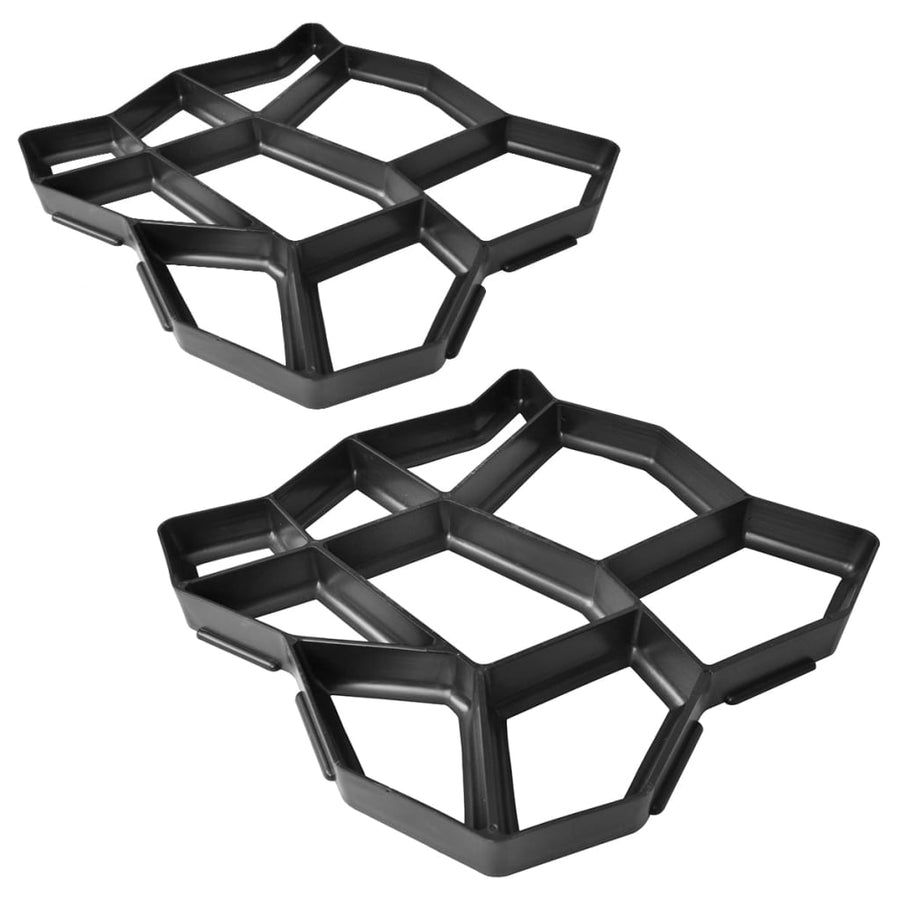 Mal Voor Tuinpad 42 X 42 X 4 Cm Set Van 2