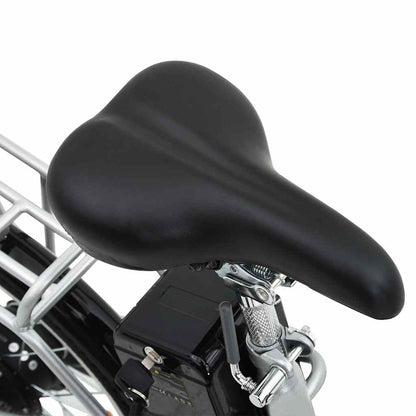 Elektrische Fiets Inklapbaar Met Li-Ion-Accu Aluminiumlegering Zilver