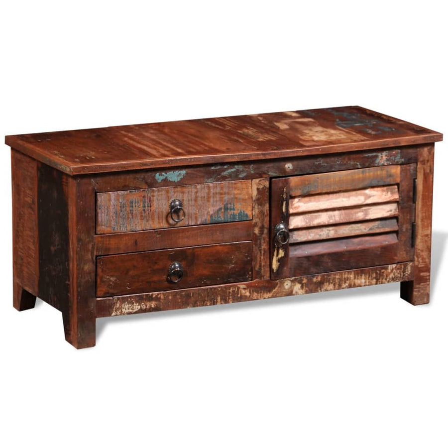 Tv-meubel massief gerecycled hout