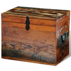 Opbergkist gerecycled hout 39x28x31 cm