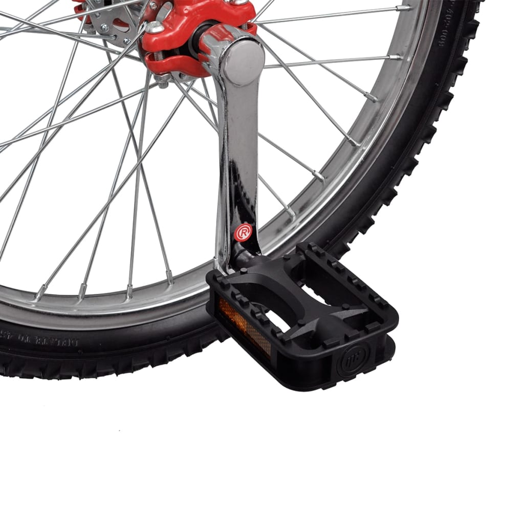Eenwieler Verstelbaar 20 Inch Rood 50.8 cm