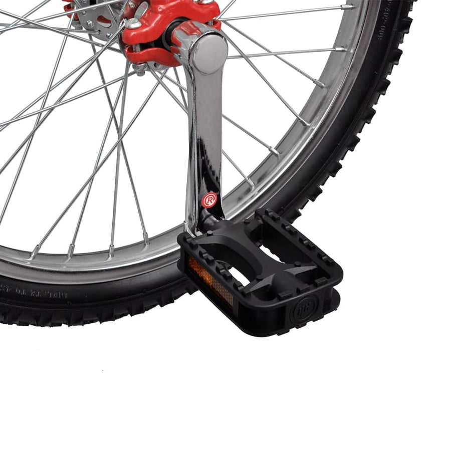 Eenwieler Verstelbaar 20 Inch Rood 50.8 cm