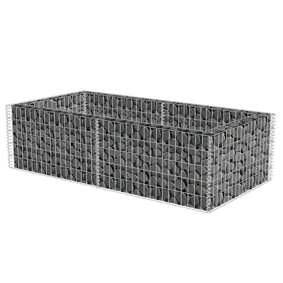 Gabion Plantenbak 180X90X50 Cm Gegalvaniseerd Staal