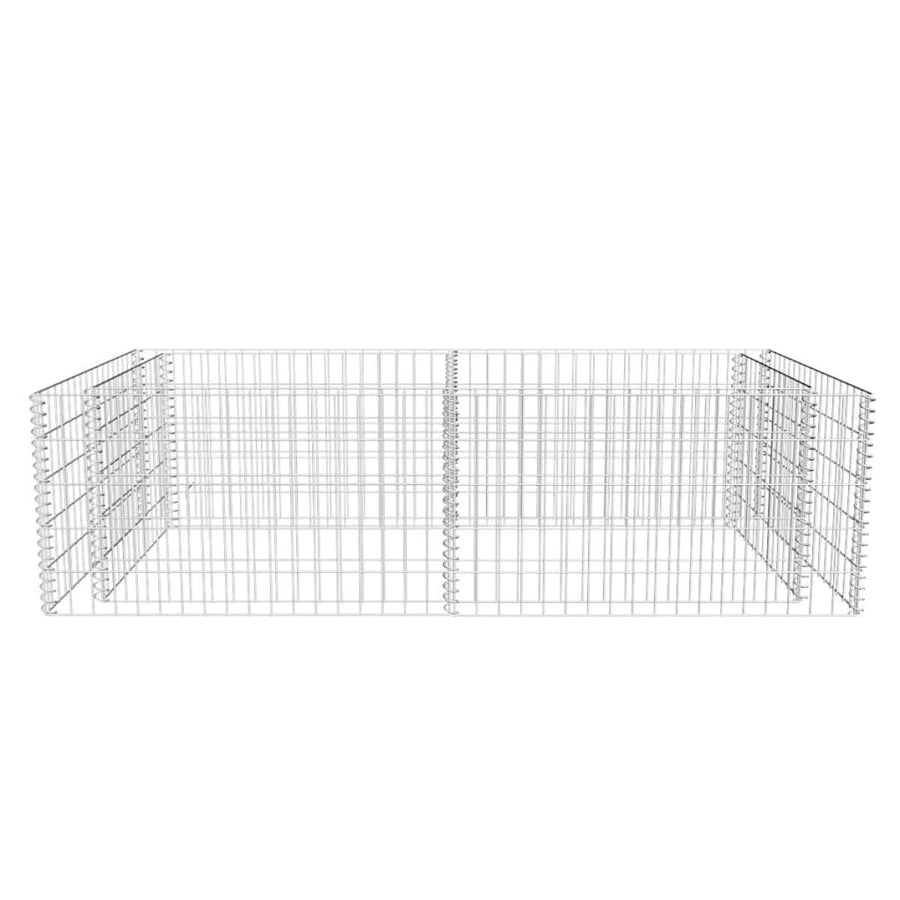 Gabion Plantenbak 180X90X50 Cm Gegalvaniseerd Staal