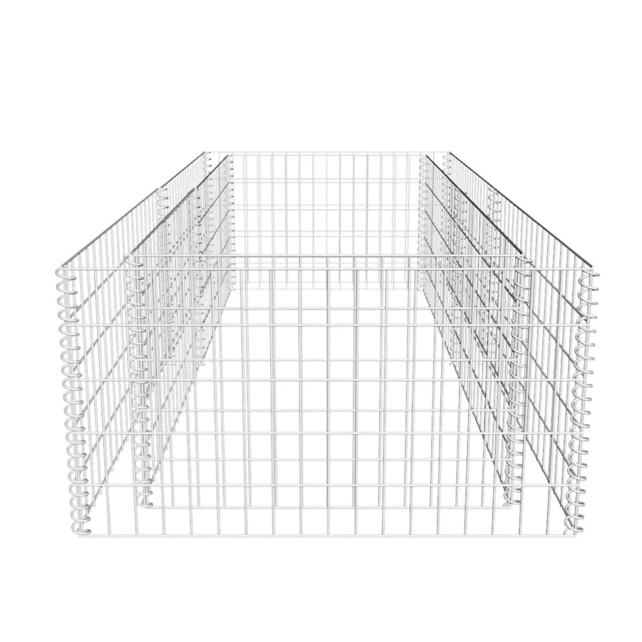 Gabion Plantenbak 180X90X50 Cm Gegalvaniseerd Staal