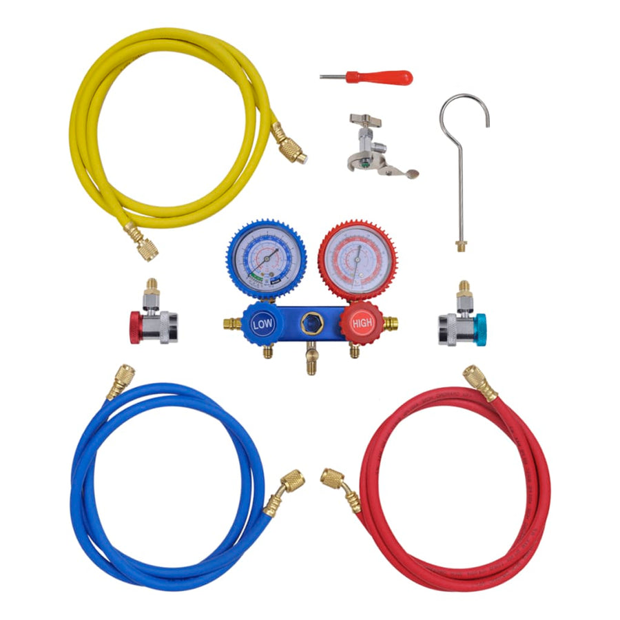 Manometer 2-Richtingen Set In Opbergkoffer