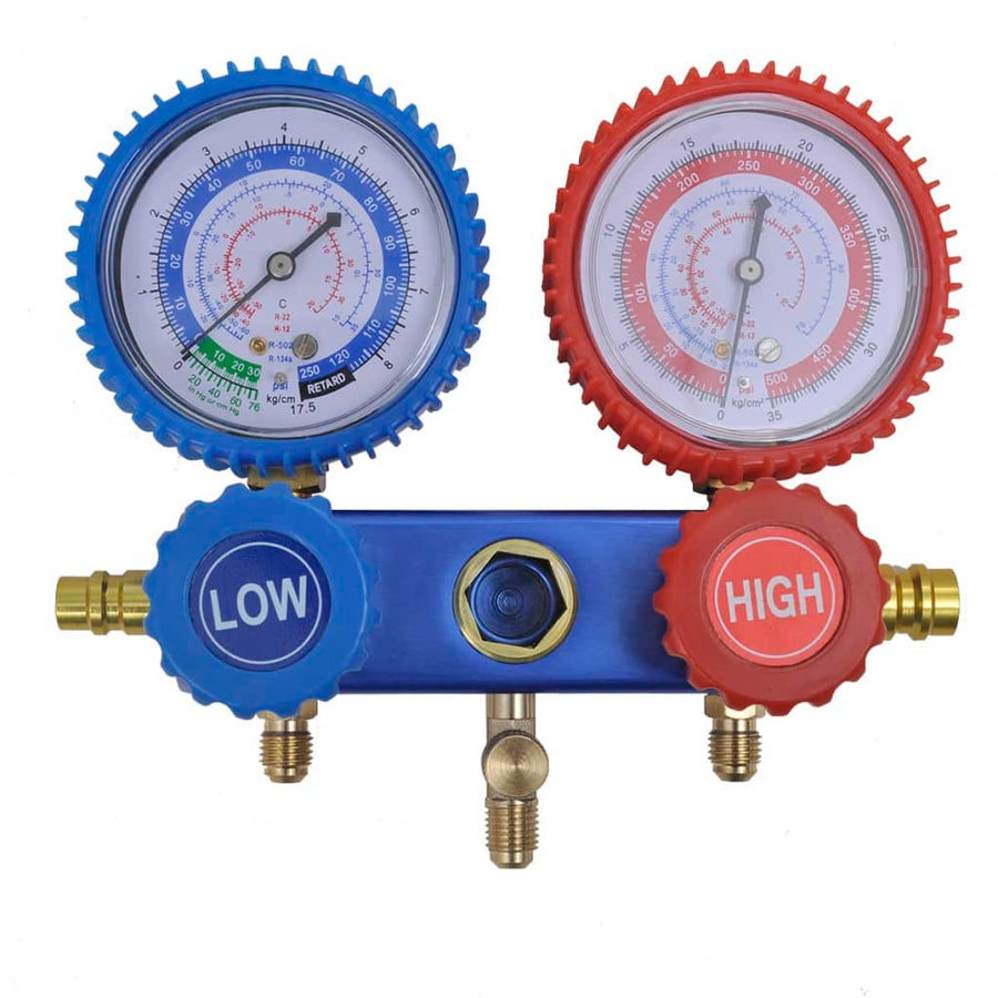 Manometer 2-Richtingen Set In Opbergkoffer