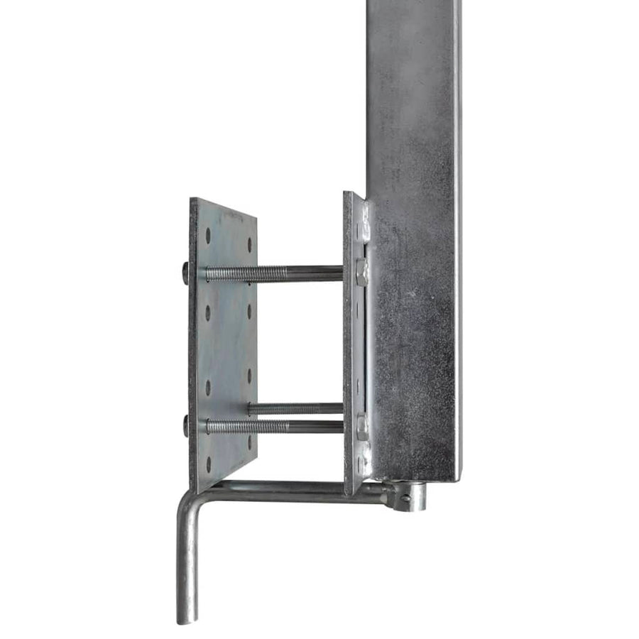 2-Delige Boegsteunenset Voor Bootaanhanger 59-84 Cm