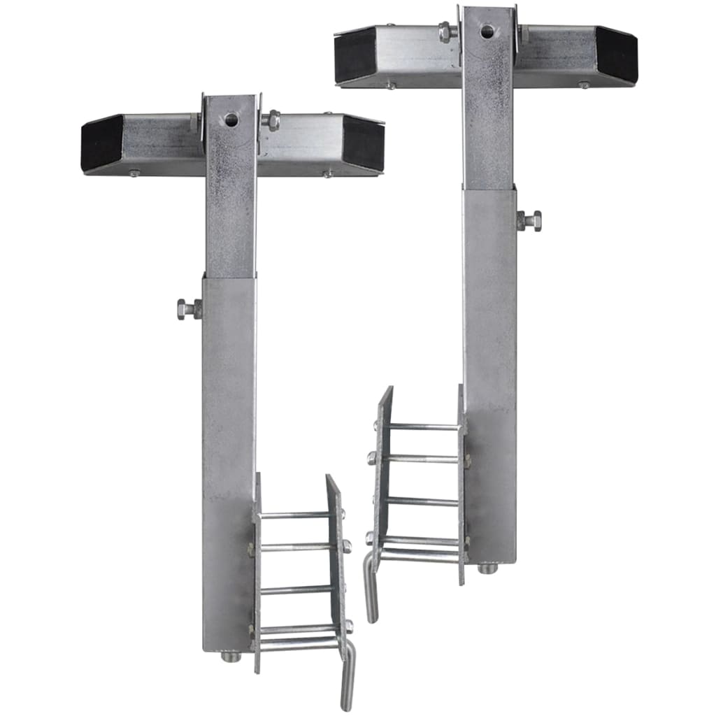 Stalen Frame Ondersteuning Voor De Boot Aanhanger 63-88 Cm (Set Van 2)