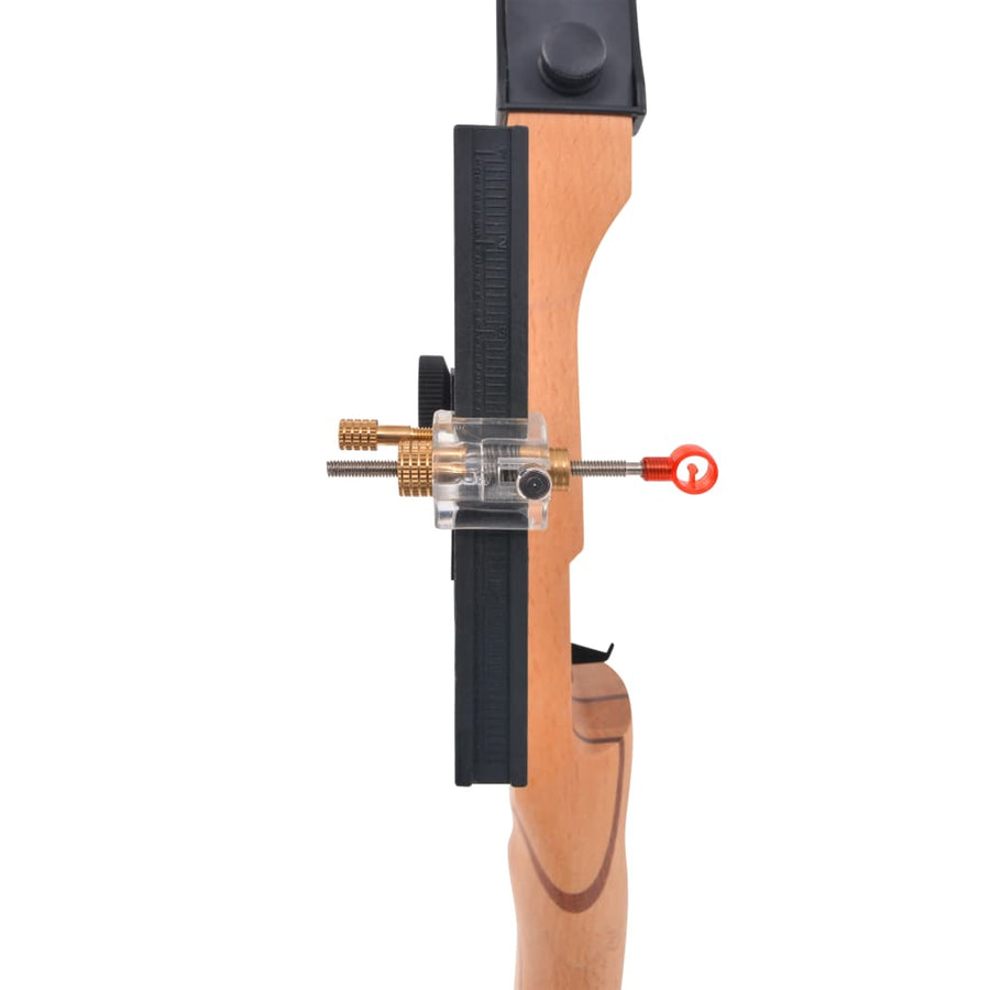 Recurveboog Voor Volwassenen 68" 30 Lb Zwart