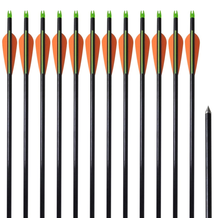 Pijlen Compoundboog Standaard 30" 0,8 Cm Glasvezel 12 Stuks 0.8 cm
