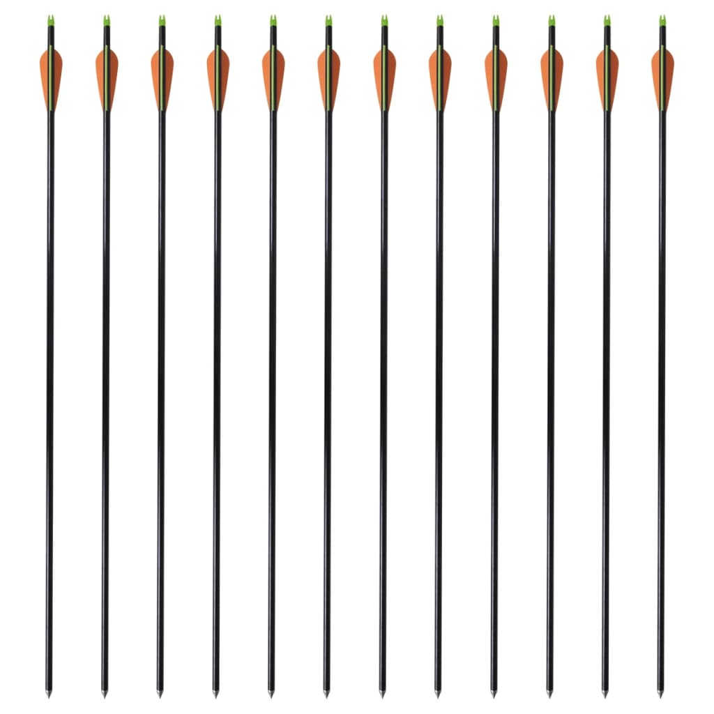 Pijlen Compoundboog Standaard 30" 0,8 Cm Glasvezel 12 Stuks 0.8 cm